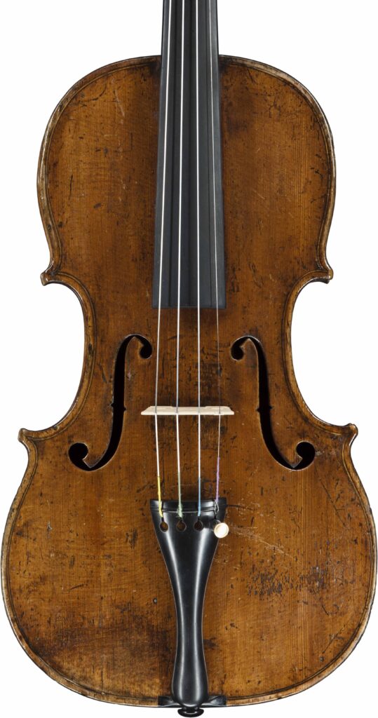 Hopf Violine. Deckenansicht.